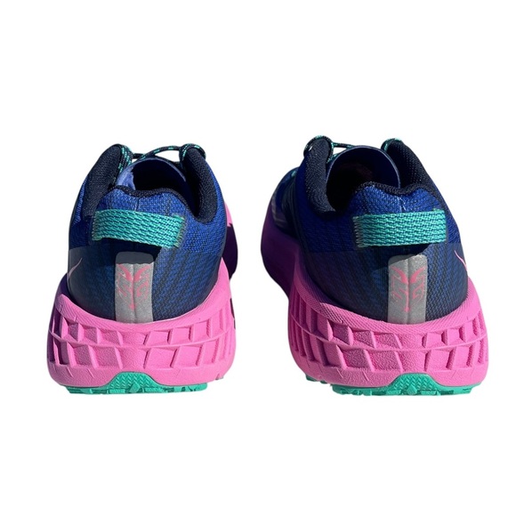 Hoka Speedgoat 4 shoes trail running athletic blue pink women’s 7 - Picture 4 of 10